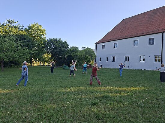 "Wenn es dir gut tut, dann komm!"