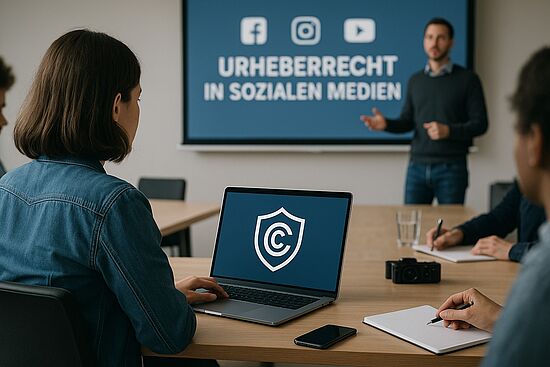 Die Veranstaltung ist AUSGEBUCHT!
Urheberrecht in sozialen Medien