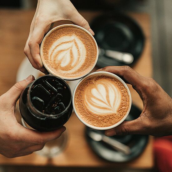 Sprachcafé für geflüchtete Menschen