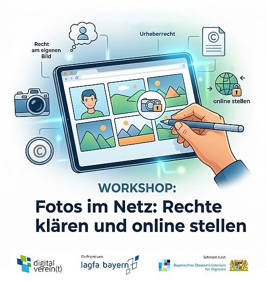 Fotos im Netz: Rechte klären und online stellen